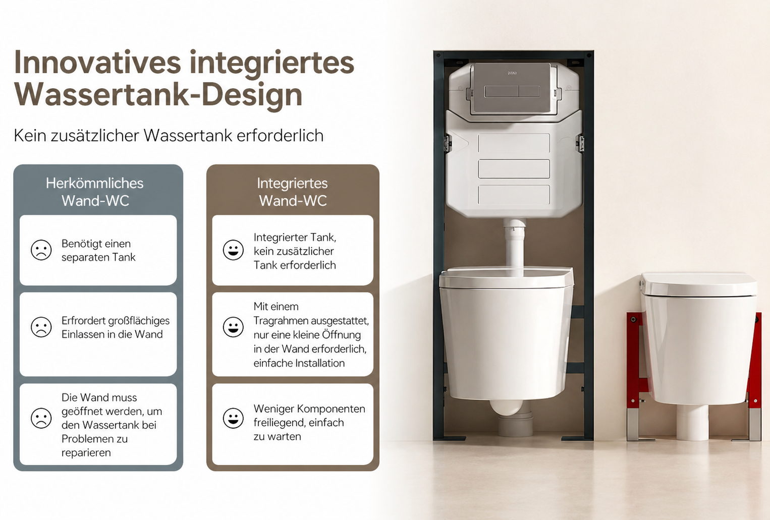 Taharet WC - mit Sitzheizung - Taharet Toilette (luxus Version)