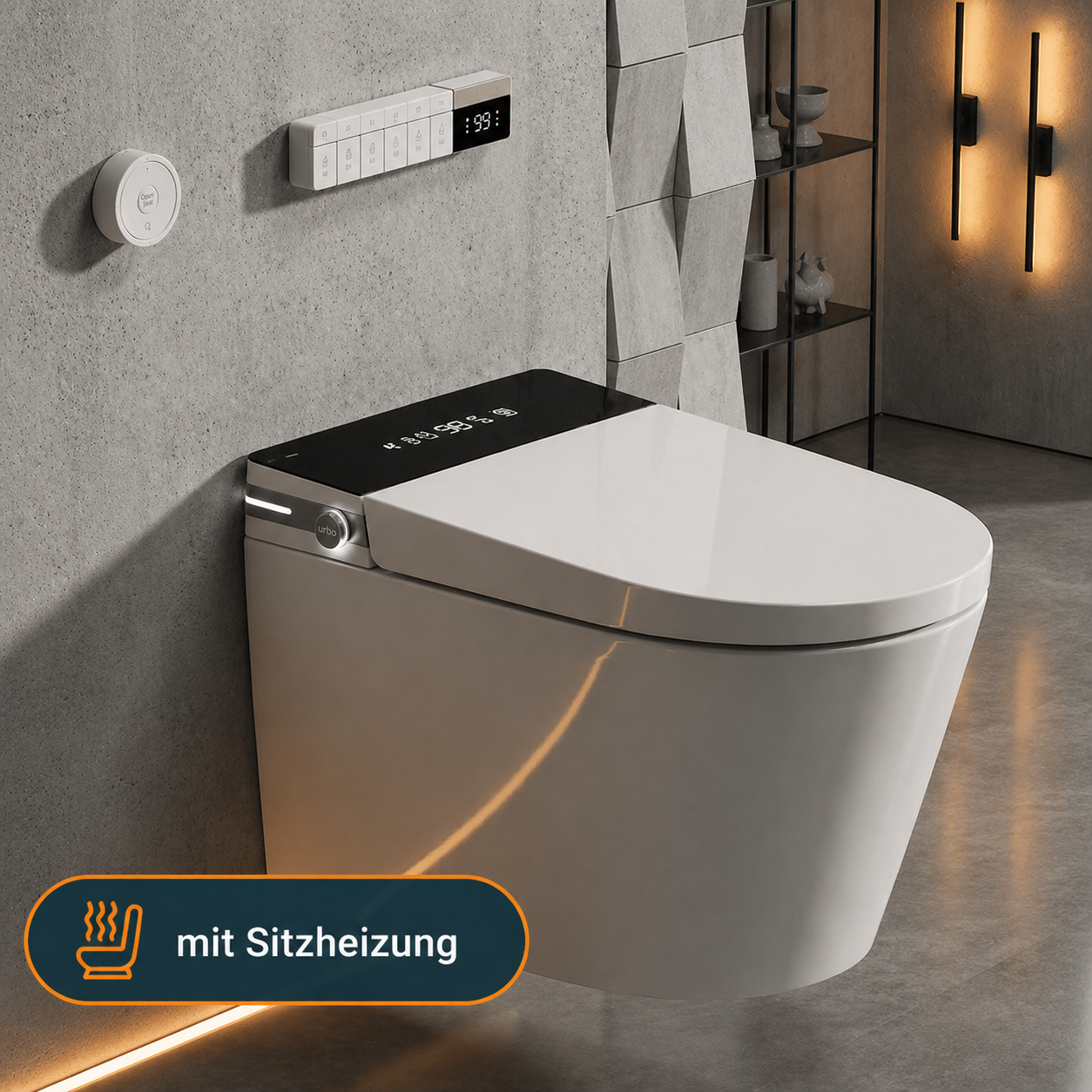 Taharet WC - mit Sitzheizung - Taharet Toilette (luxus Version)